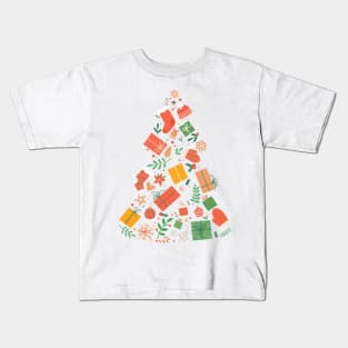 Christmas Tree Gifts Kids T-Shirt